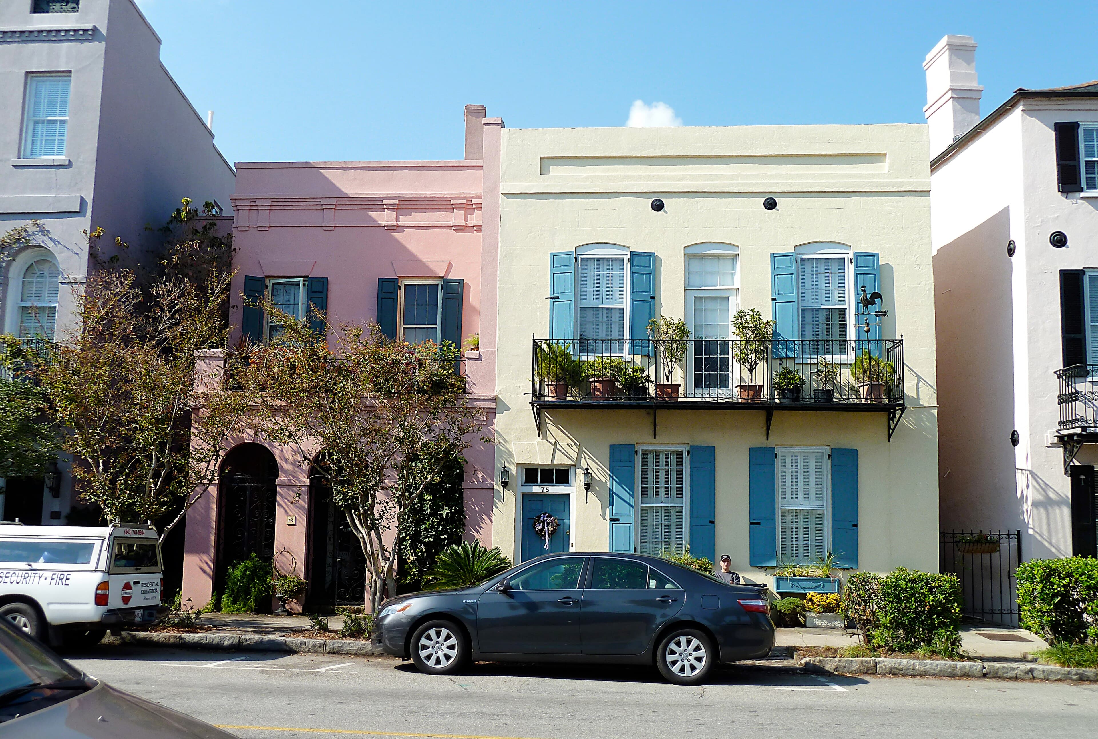 Charleston residential street, the next homes in the portfolio